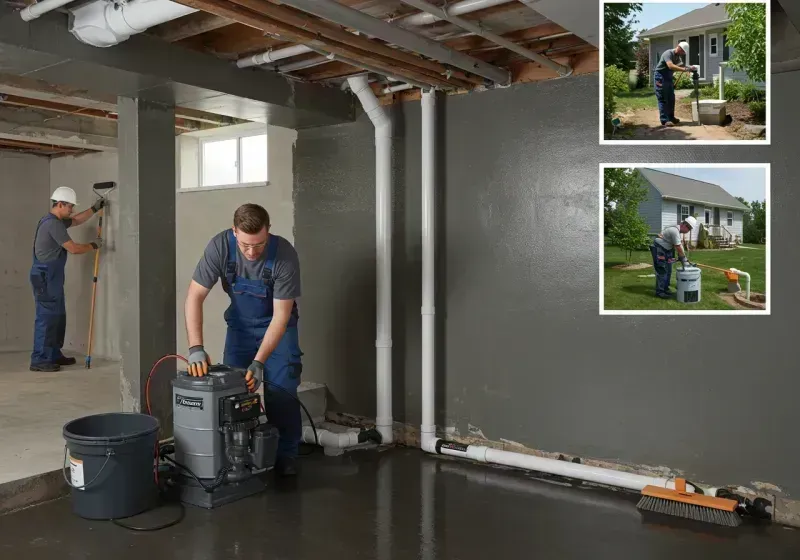 Basement Waterproofing and Flood Prevention process in Coon Rapids, MN